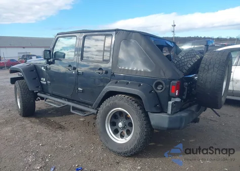 2008 Jeep Wrangler Unlimited X from USA, damaged, VIN 1J4GA391X8L500518